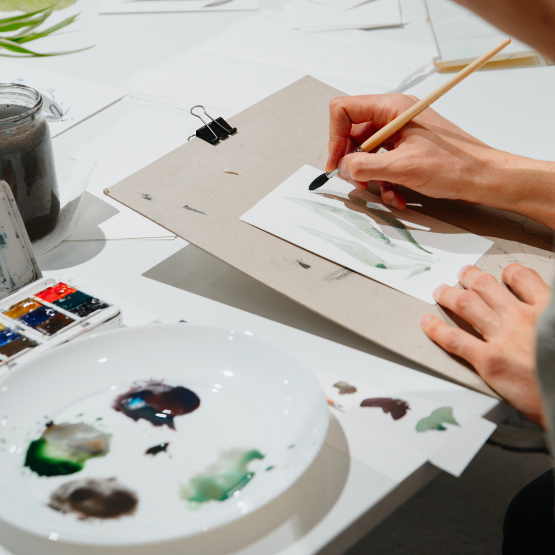 Курс «Акварельные приемы»