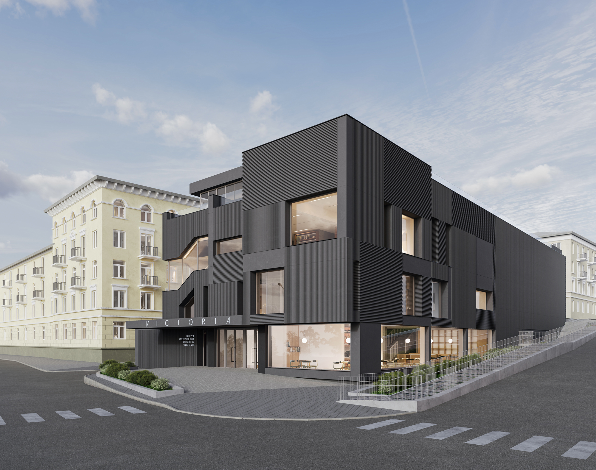  Реконструкция здания галереи «Виктория»