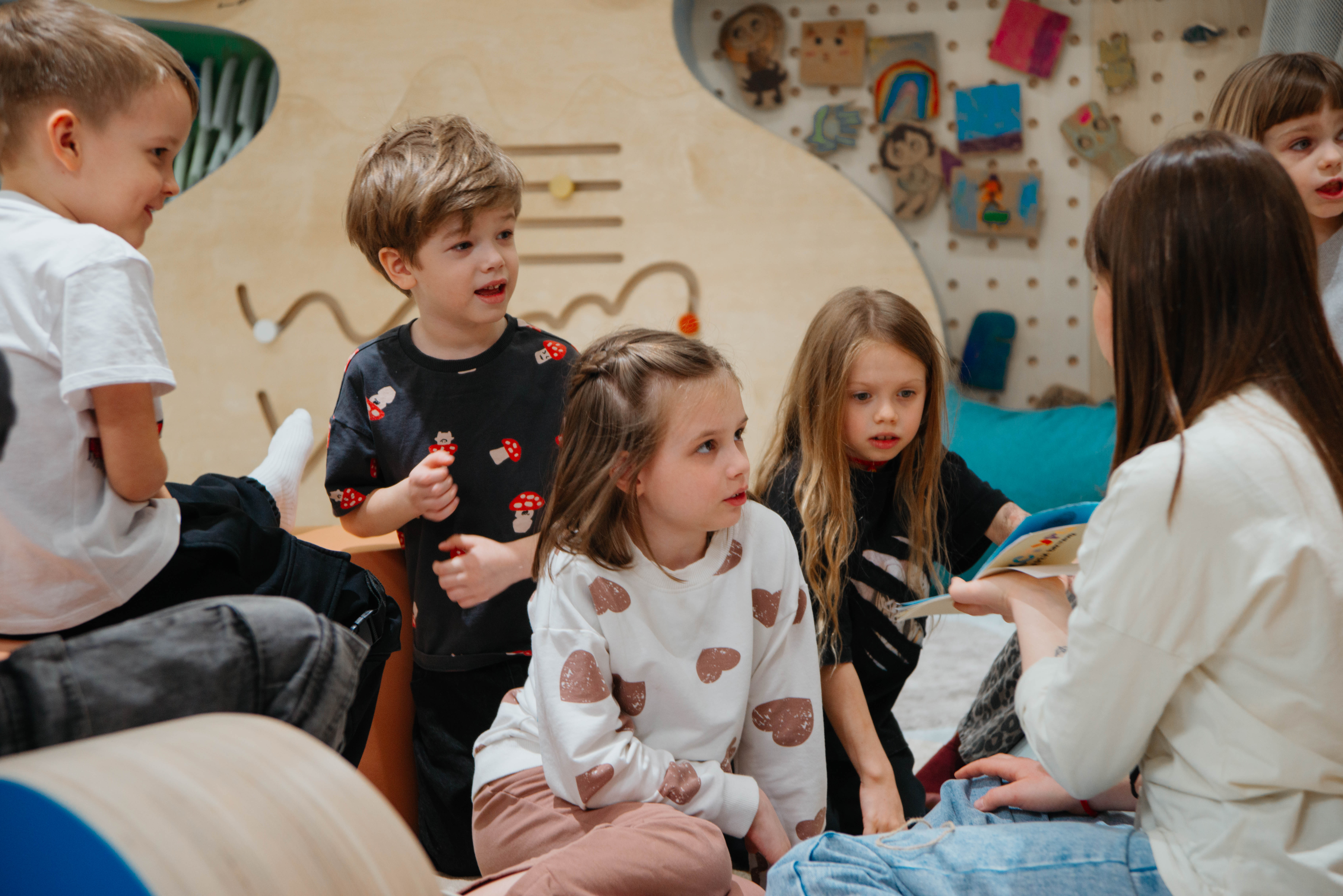 Занятие с преподавателем для детей 7-9 лет