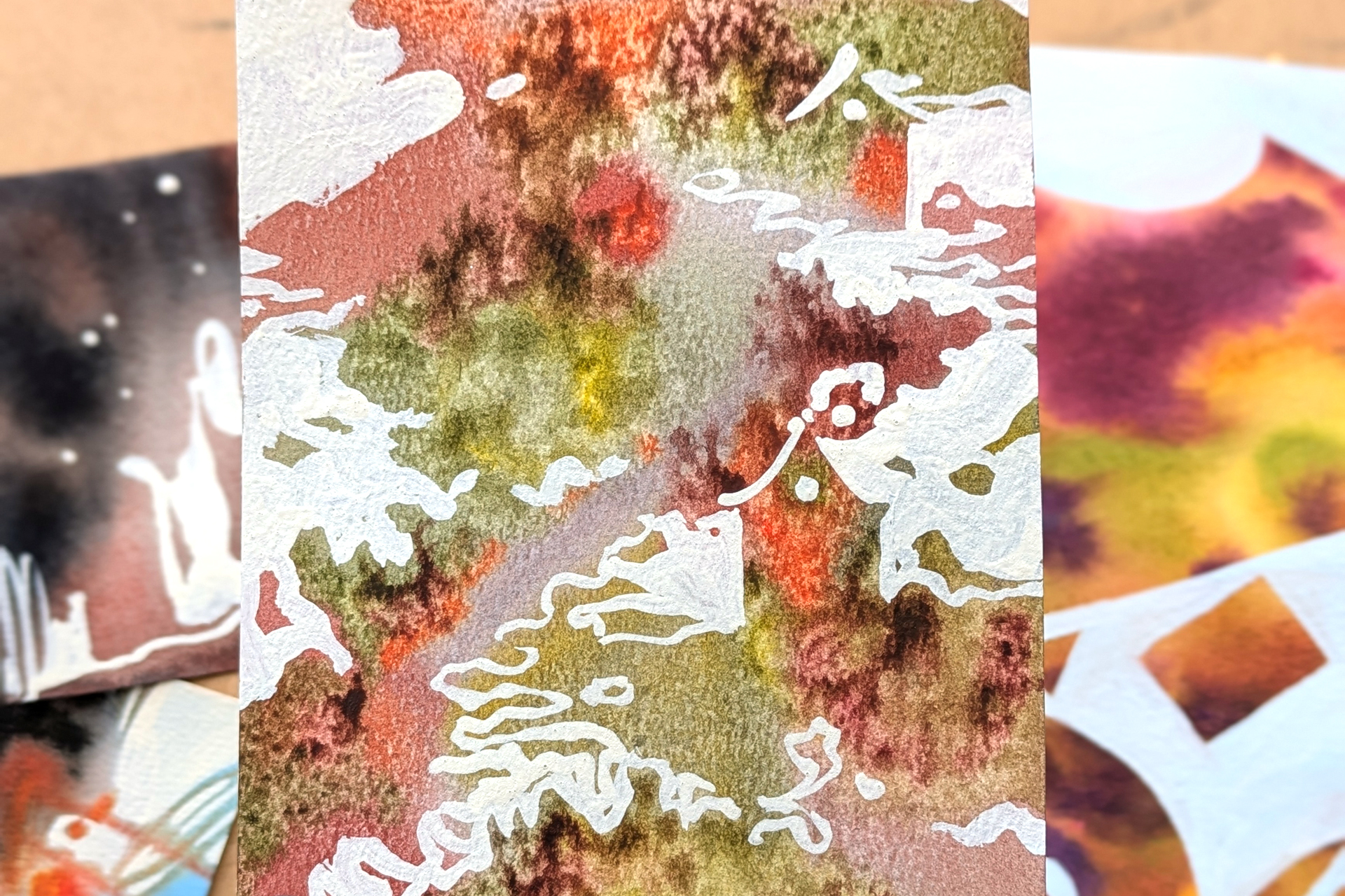 Мастер-класс по акварели от Натальи Суботиной «Акварельные окна»